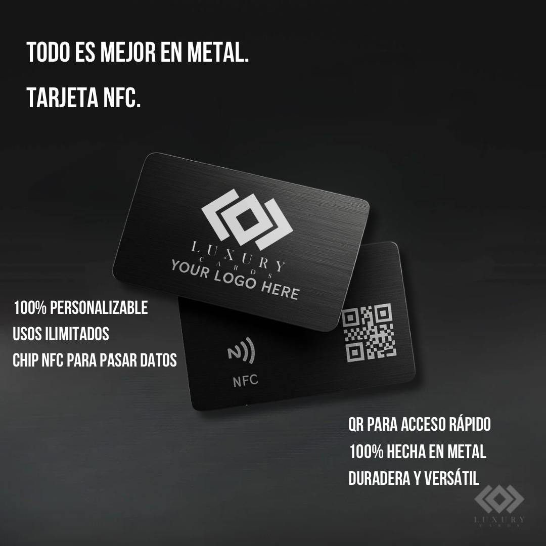 TARJETA PERSONAL NFC PERSONALIZADA