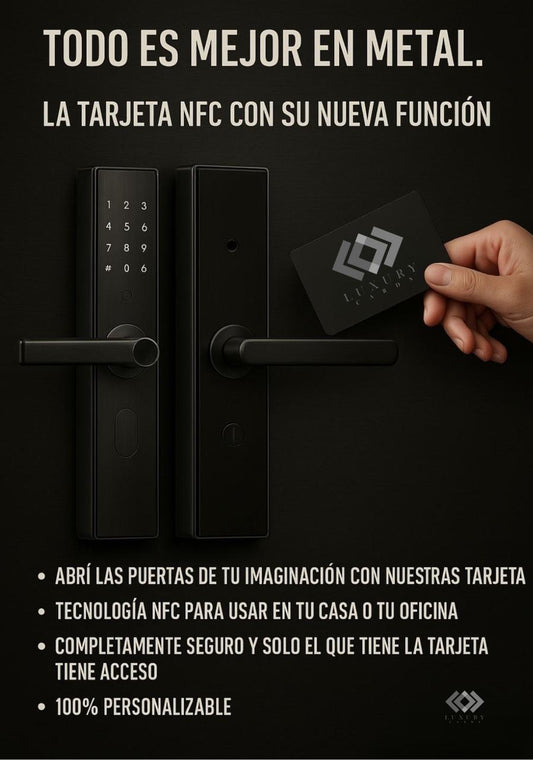 TARJETA DE ACCESO PERSONALIZADA